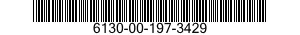 6130-00-197-3429  6130001973429 001973429