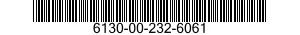 6130-00-232-6061  6130002326061 002326061