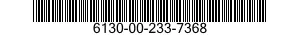 6130-00-233-7368  6130002337368 002337368