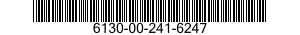 6130-00-241-6247  6130002416247 002416247