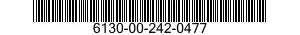 6130-00-242-0477  6130002420477 002420477
