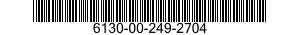 6130-00-249-2704  6130002492704 002492704
