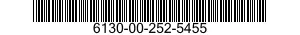 6130-00-252-5455  6130002525455 002525455