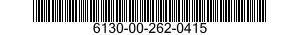 6130-00-262-0415 RECTIFIER,ELECTROPL 6130002620415 002620415