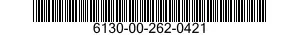 6130-00-262-0421 RECTIFIER,ELECTROPL 6130002620421 002620421