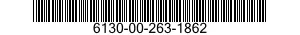 6130-00-263-1862  6130002631862 002631862