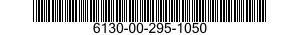 6130-00-295-1050  6130002951050 002951050
