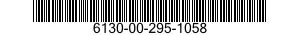 6130-00-295-1058  6130002951058 002951058