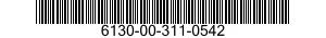 6130-00-311-0542 SLIDE RAIL,INNER LE 6130003110542 003110542