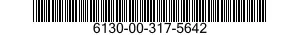 6130-00-317-5642  6130003175642 003175642