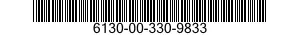 6130-00-330-9833  6130003309833 003309833