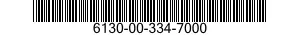 6130-00-334-7000  6130003347000 003347000