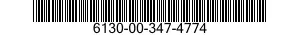 6130-00-347-4774  6130003474774 003474774