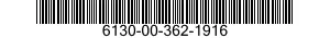 6130-00-362-1916  6130003621916 003621916