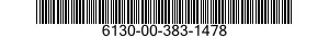 6130-00-383-1478  6130003831478 003831478