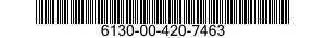 6130-00-420-7463  6130004207463 004207463