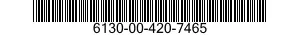6130-00-420-7465  6130004207465 004207465