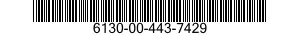 6130-00-443-7429  6130004437429 004437429