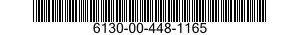 6130-00-448-1165  6130004481165 004481165
