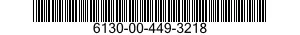 6130-00-449-3218  6130004493218 004493218