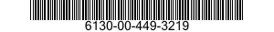 6130-00-449-3219 POWER SUPPLY 6130004493219 004493219