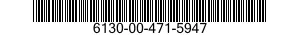 6130-00-471-5947  6130004715947 004715947