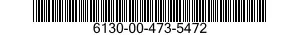 6130-00-473-5472  6130004735472 004735472