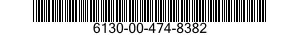 6130-00-474-8382  6130004748382 004748382
