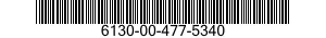 6130-00-477-5340  6130004775340 004775340