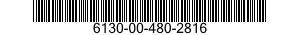 6130-00-480-2816  6130004802816 004802816