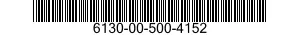 6130-00-500-4152  6130005004152 005004152