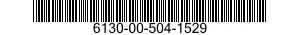 6130-00-504-1529  6130005041529 005041529
