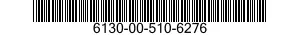 6130-00-510-6276  6130005106276 005106276