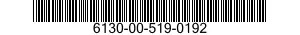 6130-00-519-0192  6130005190192 005190192