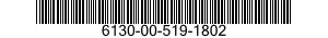 6130-00-519-1802  6130005191802 005191802