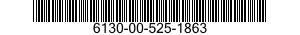 6130-00-525-1863  6130005251863 005251863
