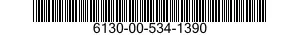 6130-00-534-1390  6130005341390 005341390