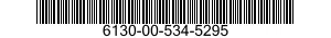 6130-00-534-5295  6130005345295 005345295