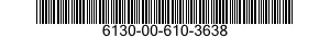 6130-00-610-3638  6130006103638 006103638