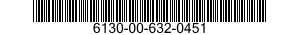 6130-00-632-0451  6130006320451 006320451