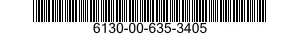 6130-00-635-3405  6130006353405 006353405