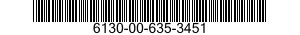 6130-00-635-3451 RECTIFIER,METALLIC 6130006353451 006353451