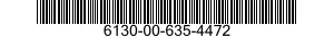 6130-00-635-4472 RECTIFIER,METALLIC 6130006354472 006354472