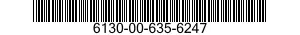6130-00-635-6247  6130006356247 006356247
