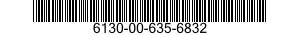 6130-00-635-6832  6130006356832 006356832