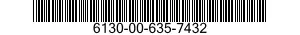 6130-00-635-7432 RECTIFIER ASSEMBLY,METALLIC 6130006357432 006357432