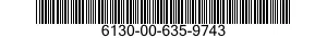 6130-00-635-9743  6130006359743 006359743