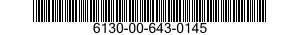 6130-00-643-0145 CHOPPER,ELECTRONIC 6130006430145 006430145