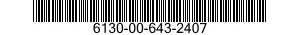 6130-00-643-2407 VIBRATOR,INTERRUPTER 6130006432407 006432407