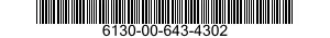 6130-00-643-4302  6130006434302 006434302